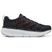 Skechers Cushioned Slip-Resistant Low-Top Running Shoes Men's Charcoal Black Черный, 39.5