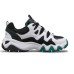 Skechers D'LITES Series 2.0 Cushioned Slip-Resistant Low-Top Sports Casual Shoes White Green Kids' 36