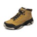 Skechers ARCH FIT D'LITES Wear-Resistant Coverage Impact-Resistant High-Top Running Shoes Men's Wheat Yellow Black 39.5