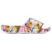 Skechers Foamies Rubber Sole Slide Slippers Women's White Multicolor Разноцветный, 40