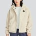 Skechers Sports Alliance Series Velvet-feel Coat Women's Light Brown Коричневый, M