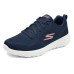Skechers Cushioned Slip-Resistant Low-Top Running Shoes Women's Blue Pink голубой розовый, 35.5