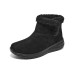 Skechers ON THE GO STELLAR Thermal Waterproof Short Mid Calf Snow Boots Women's Black Черный, 35