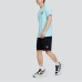 Skechers T-Shirt Unisex Misty Blue Голубой, M