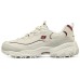 Skechers Dlites 1.0 'Beige Burgundy' Women's Natural/burgundy, 36.5