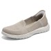 Skechers On-The-GO Fle Slip-Ins Technology Anti-Slip Wear-Resistant Low-Top Casual Shoes Women's Taupe 35