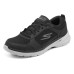 Skechers Go Walk 6 Casual Shoes Men Low-Top Black/Gray/White Black Gray, 41
