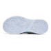 Skechers GIRLS Hands Free Slip Ins Cushioning Wear Resistant Low Top Kids Lifestyle Shoes Silver Multicolor Teenagers Silver/Multi-Colored, 27.5