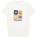 Skechers T Shirt Unisex Marshmallow White Белый, L