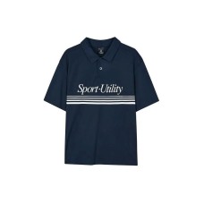 Skechers Polo Shirt Men's Navy Blue Navy Blue/002Z, L