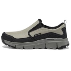 Skechers OUTDOOR MENS Anti-Slip Wear-Resistant Low-Top Hiking Shoes Men's Gray Black Серый черный, 41.5