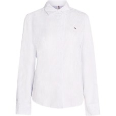 Tommy Hilfiger Regular Fit Stripe Stretch Oxford Shirt Shirt Women's Blue Синий, M
