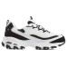 Skechers D'Lites 1.0 'White Black' Women's 35