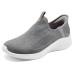 Skechers Sport Anti-Slip Wear-Resistant Low-Top Casual Shoes Women's Gray Серый, 37