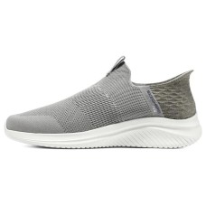 Skechers Hands Free Slip-Ins Cushioning Wear-Resistant Low-Top Casual Shoes Men's Gray Серый, 43