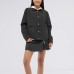 Skechers Jackets & Coats Women's Carbon Black сажа, XL