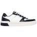 Skechers Court Classics Breathable Low-Top Casual Shoes Women's Black White Черно-белый, 37.5