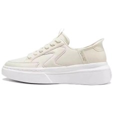 Skechers Court Classics Cushioning Breathable Support Low-Top Skateboard Shoes Women's Ecru Бежевый, 37.5