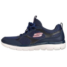 Skechers Summits Low Top Casual Shoes Women's Blue 35.5