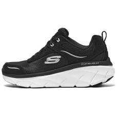 Skechers Go Walk Massage Fit Durable Breathable Low-Top Running Shoes Women's Black White Черно-белый, 36