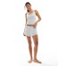 Cotton On sleep shorts in grey marle co-ord Серый, S - US 6