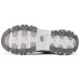 Skechers Anti-Slip Wear-Resistant Low-Top Chunky Sneakers Women's Gray Silver Gray Silver, 36.5