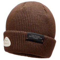Skechers Acrylic, Sheep Wool, Wool Blend Beanies Unisex Dark Red Brown OS, Dark Red Brown