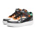 Skechers Sport Court 92 Anti Kick Cushioning Low Top Kids' Skateboarding Shoes Orange Black Teenagers 27.5