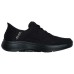 Skechers Go Walk Arch Fit Hands Free Slip-Ins Cushioning Wear-Resistant Low-Top Casual Shoes Men's Black Черный, 42.5