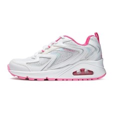 Skechers Cushioning Wear-Resistant Rebound Lightweight Kids Lifestyle Shoes White Kids' Белый, 37