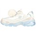 Skechers D'Lites Crystal Let It Snow 'White Light Blue' Women's 39.5