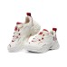 Skechers Stamina V3 Low-Top Casual Shoes Women's White Red white red, 37.5