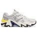 Skechers Stamina V3 Mecha Shoes Third Generation Anti-Slip Wear-Resistant Low-Top Chunky Sneakers Men's White Gray 43