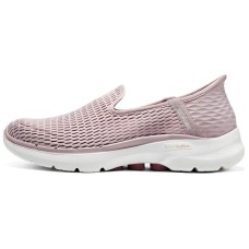 Skechers Go Walk 6 Slip Ins Shoes 'Pink White' Women's 39
