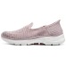 Skechers Go Walk 6 Slip Ins Shoes 'Pink White' Women's 39