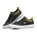Skechers V'Lites 2 Low Top Sneakers Black/Yellow Women's 35