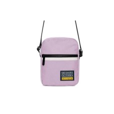 Skechers Fabric Crossbody Bag Shoulder Bag Unisex Light Purple Pink Light purple pink