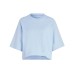 Adidas Crop Tops Women's Light Pink Blue Light Pink Blue, XS