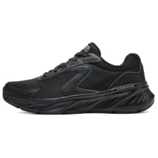 Skechers Relaxed Fit Breathable Low-Top Casual Shoes Men's Black Черный, 39.5
