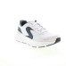 Skechers Edgeride Cader 232838 Mens White Leather Lifestyle Sneakers Shoes 9.5