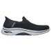 Skechers Go Walk Arch Fit Slip Resistant And Breathable Low Top Casual Shoes Men's Black Черный, 42