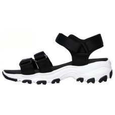 Skechers D'Lites Sandals Black Women's 35