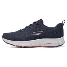 Skechers Go Run Consistent Anti-Slip Wear-Resistant Low-Top Casual Running Shoes Men's Black White Red 41