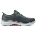 Skechers GO WALK 7 Cushioning, Wear Resistant Low Top Running Shoes Men's Gray Red серый красный, 41.5