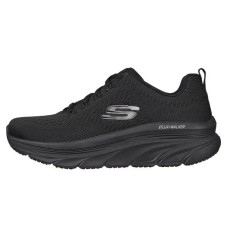 Skechers D'lux Walker Cushioning Anti-Slip And Wear-Resistant Low-Top Casual Shoes Women's All Black 38