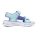Skechers Cushioning, Wear Resistant Children's Sandals Blue Purple Kids' Green Purple, 33.5