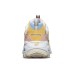 Skechers D'Lites 1.0 Low Running Shoes Gs White/Yellow Women's 36