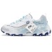 Skechers D'LITES 1.0 Slip-Resistant Height Increasing Low-Top Chunky Sneakers Women's White Blue Summer Ice Fruit, 39