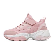 Skechers Kozmiks Slip-Resistant Cushioning Abrasion-Resistant Low-Top Kids' Running Shoes Pink Teenagers 37