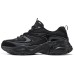 Skechers DLITES Anti-Slip Wear-Resistant Low-Top Chunky Sneakers Men's Black Черный, 42.5
